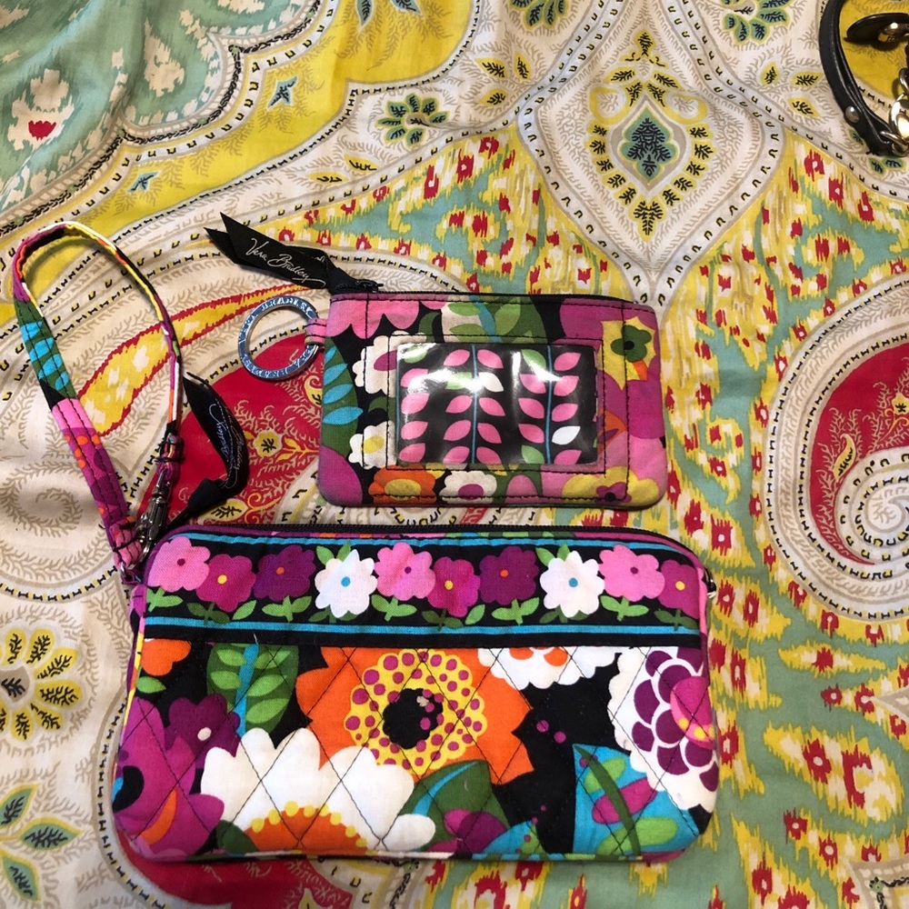 Vera Bradley marching wristband & wallet
